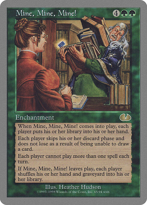 Mine, Mine, Mine! — Unglued 65