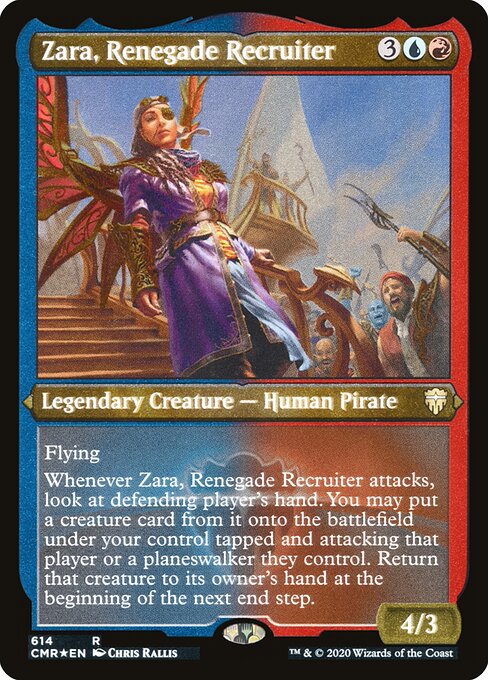 Zara, Recrutadora Renegada — Commander Legends 614