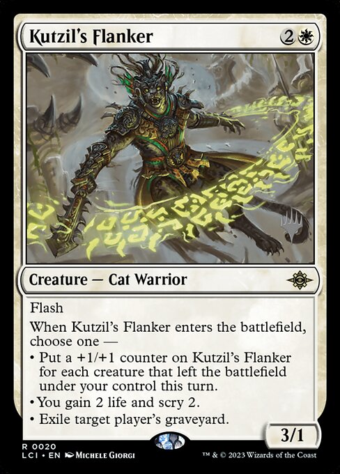 Flanqueador de Kutzil — The Lost Caverns of Ixalan Promos 20p