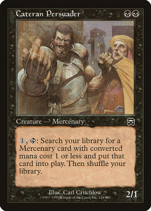 Persuasor Cateran — Mercadian Masques 124
