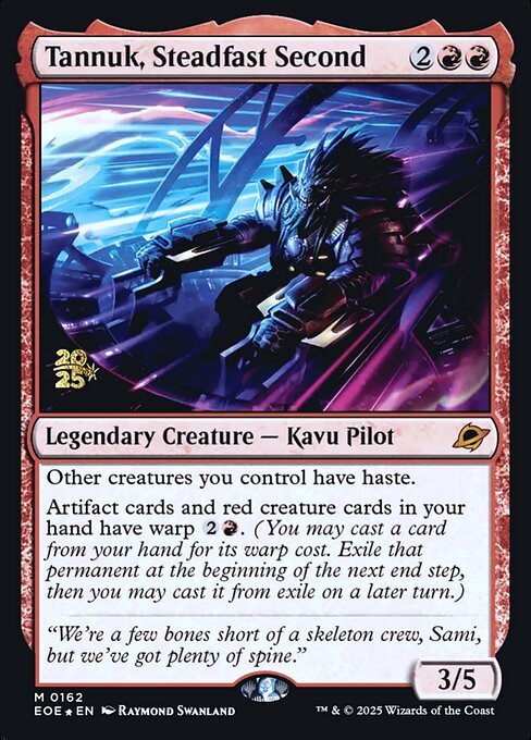 Tannuk, Steadfast Second — Edge of Eternities Promos 162s