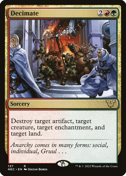 Dizimar — Neon Dynasty Commander 137