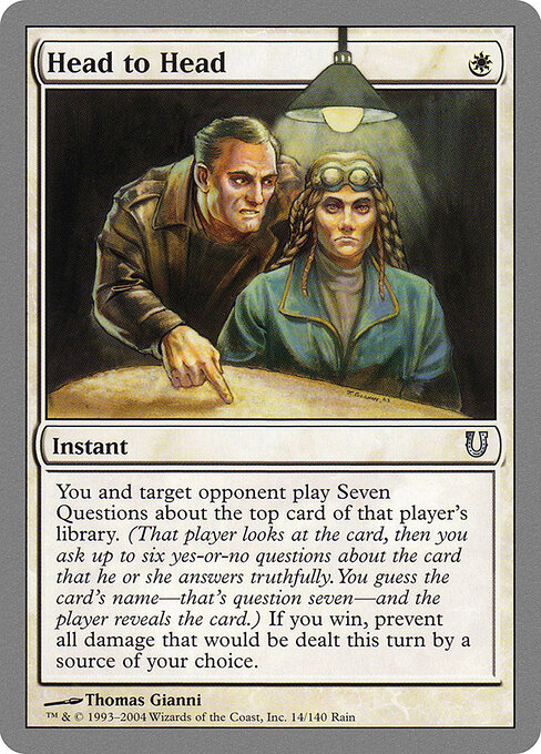 Head to Head — Unhinged 14