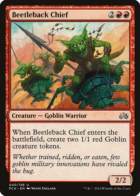 Beetleback Chief — Planechase Anthology 40
