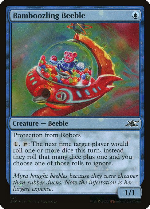 Bamboozling Beeble — Unfinity 323