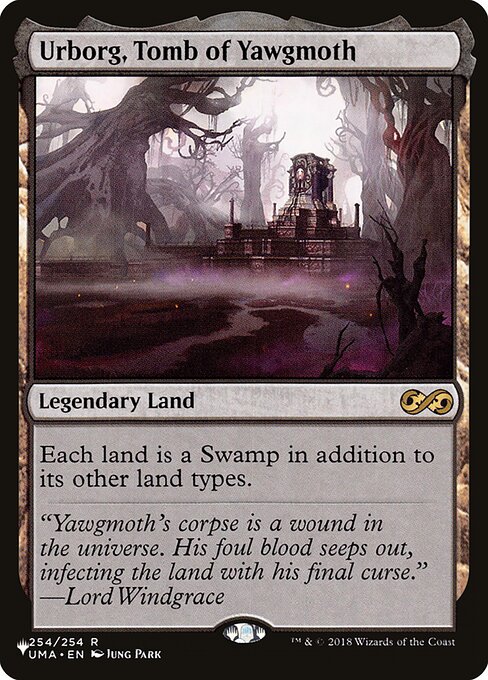 Urborg, Tumba de Yawgmoth — The List UMA-254