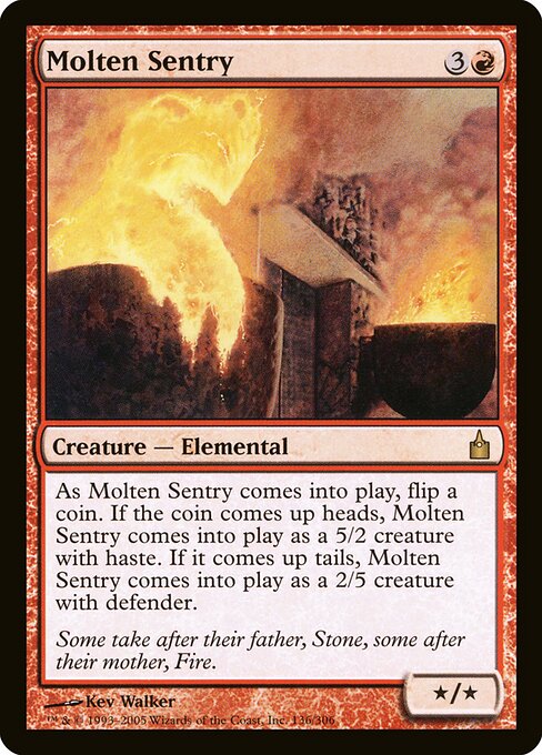 Sentinela Fundente — Ravnica: City of Guilds 136