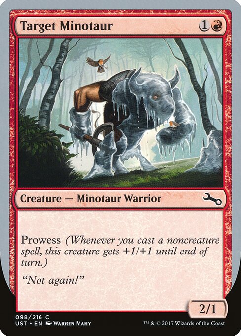 Target Minotaur — Unstable 98a
