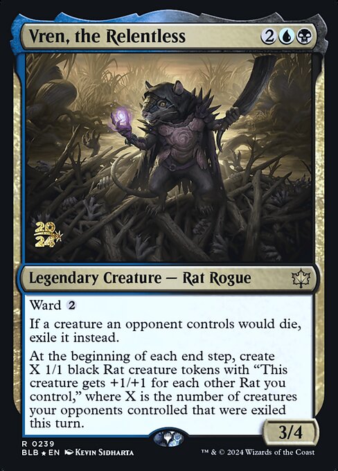 Vren, the Relentless — Bloomburrow Promos 239s