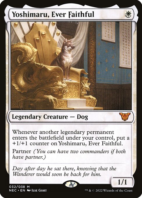 Yoshimaru, Sempre Fiel — Neon Dynasty Commander 32