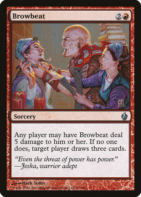 Intimidar — Premium Deck Series: Fire and Lightning 21