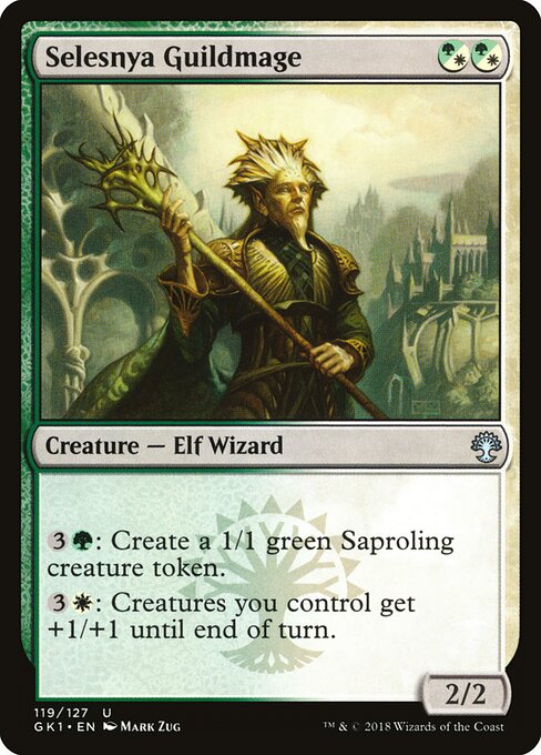 Mago da Guilda Selesnya — GRN Guild Kit 119