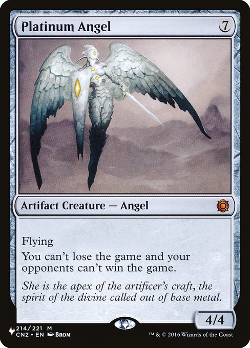 Anjo de Platina — The List CN2-214