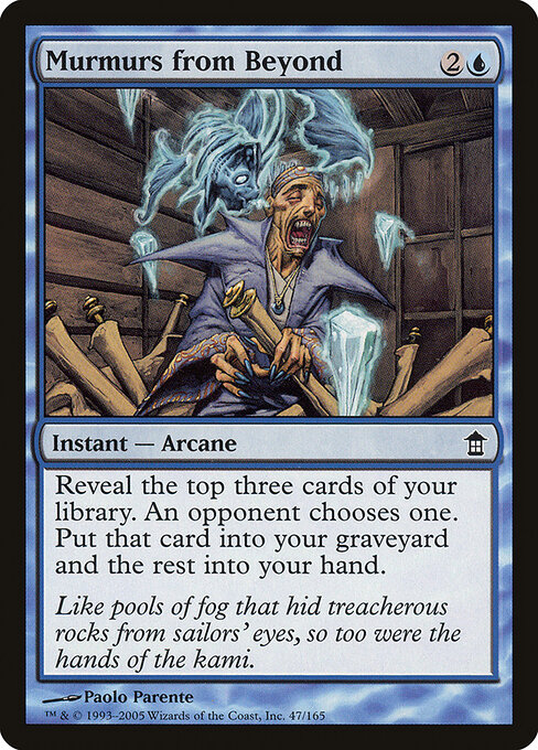 Murmúrios do Além — Saviors of Kamigawa 47