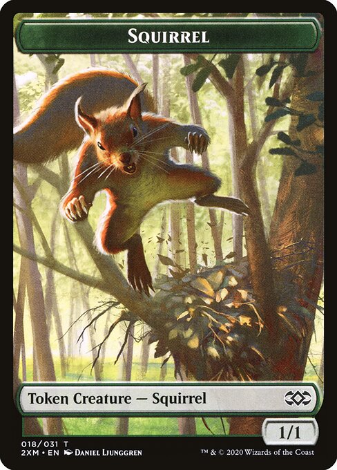Squirrel — Double Masters Tokens 18