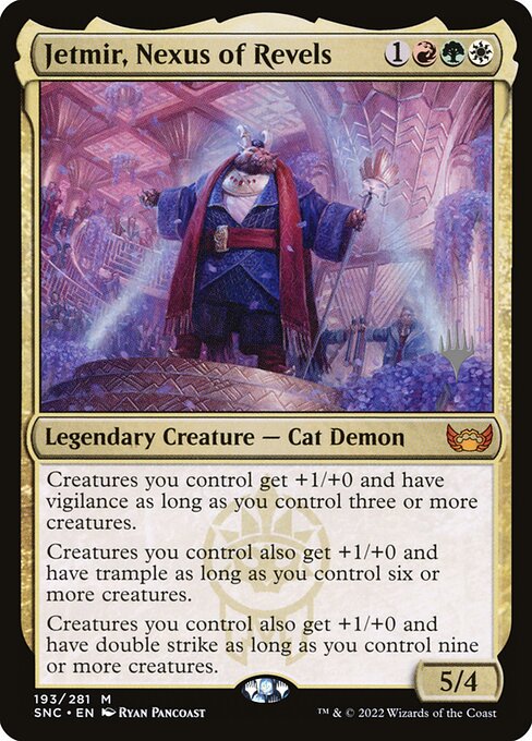 Jetmir, Nexo das Festanças — Streets of New Capenna Promos 193p