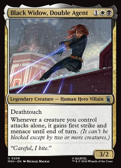 Black Widow, Double Agent — Marvel Super Heroes 208