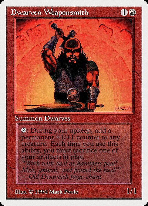 Dwarven Weaponsmith — Summer Magic / Edgar 145