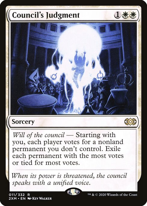 Council's Judgment — Double Masters 11