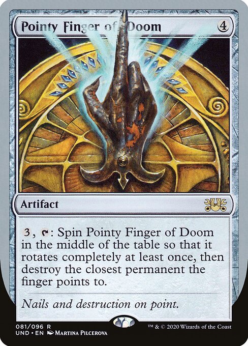 Pointy Finger of Doom — Unsanctioned 81