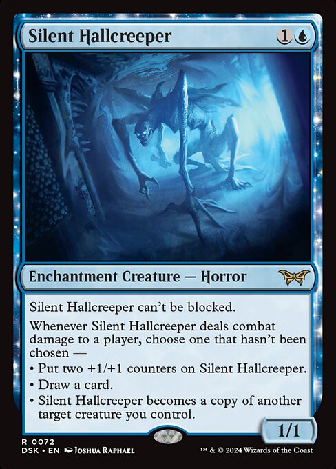 Silent Hallcreeper — Duskmourn: House of Horror 72
