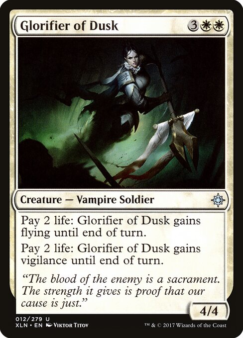 Glorificadora do Crepúsculo — Ixalan 12