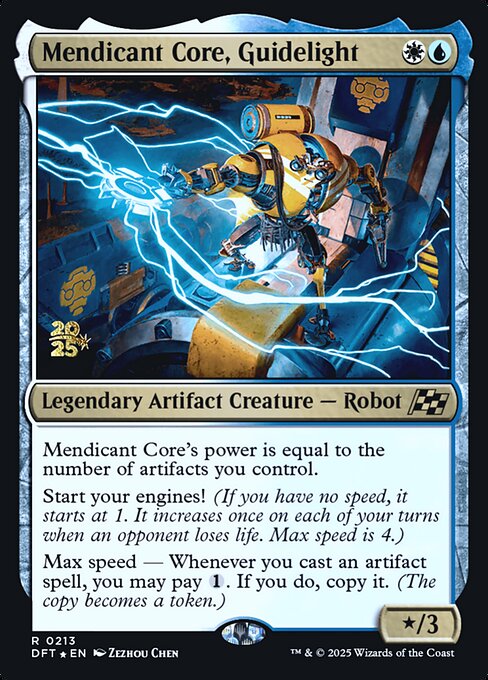 Mendicant Core, Guidelight — Aetherdrift Promos 213s