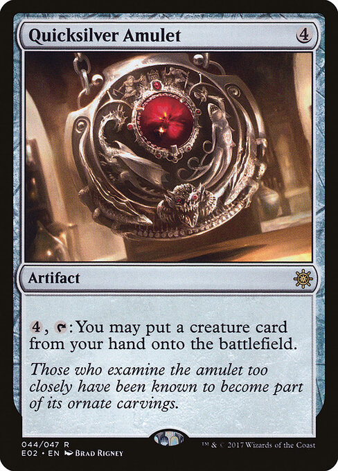 Amuleto de Prata Fluida — Explorers of Ixalan 44