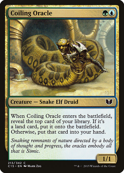 Oráculo Enroscado — Commander 2015 213