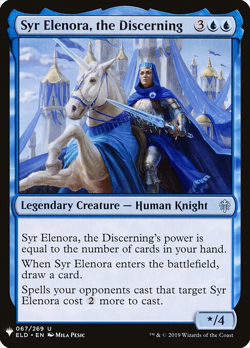 Syr Elenora, a Perspicaz — The List ELD-67