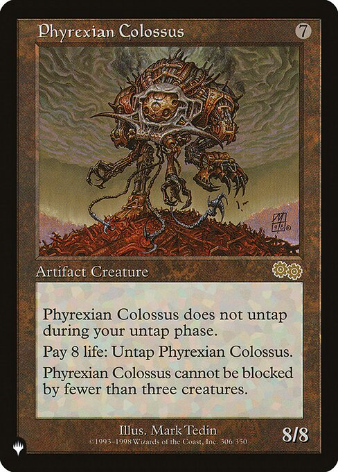 Colosso Phyrexiano — The List USG-305