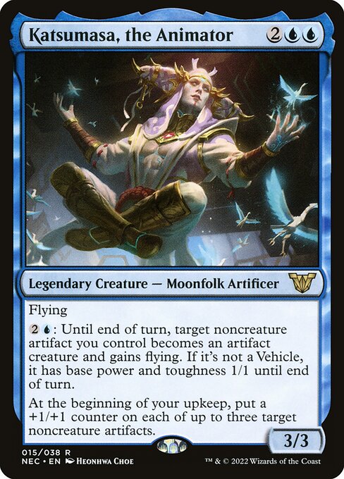 Katsumasa, o Animador — Neon Dynasty Commander 15