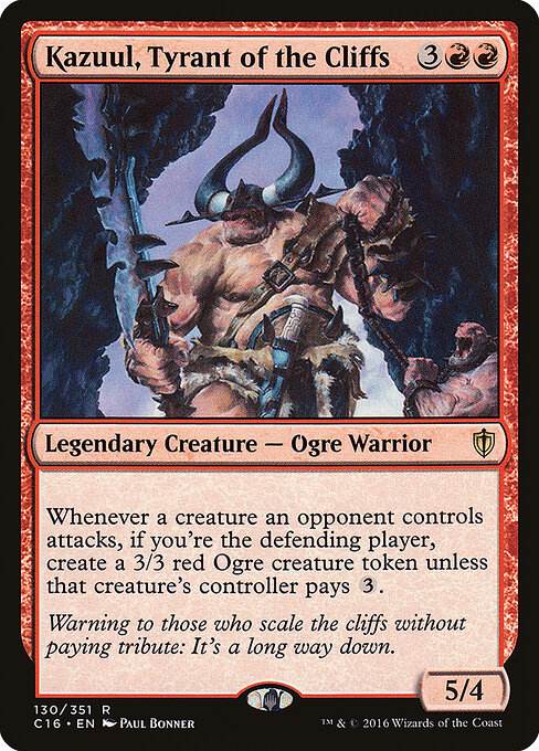 Kazuul, Tirano dos Penhascos — Commander 2016 130