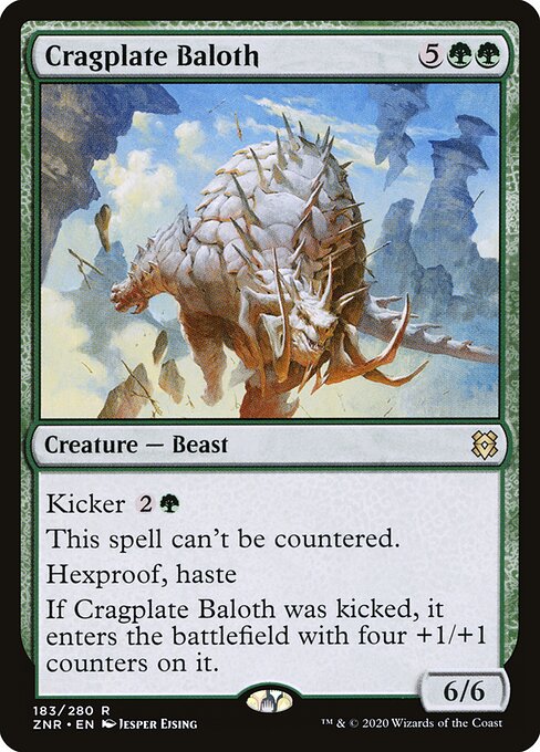 Baloth da Couraça Rochosa — Zendikar Rising 183