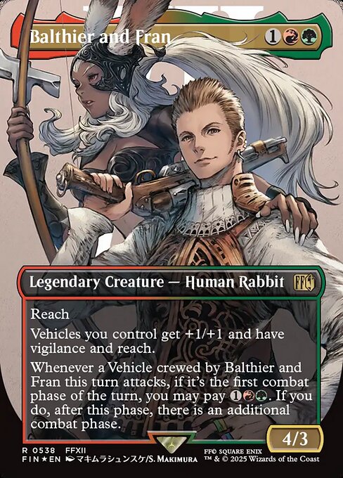 Balthier and Fran — Final Fantasy 538