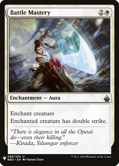 Maestria na Batalha — The List BBD-89