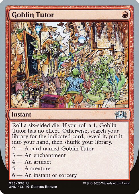Goblin Tutor — Unsanctioned 53