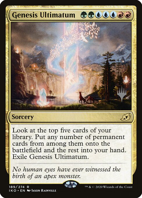 Ultimato da Gênese — Ikoria: Lair of Behemoths Promos 189p