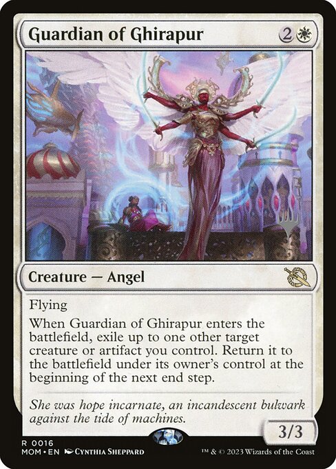 Guardiã de Ghirapur — March of the Machine Promos 16p