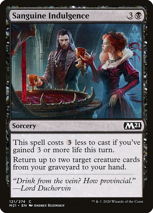 Sanguine Indulgence