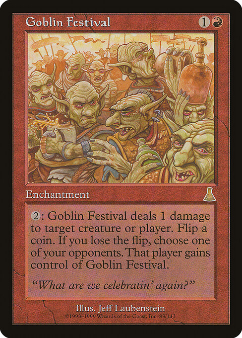 Festival dos Goblins — Urza's Destiny 83