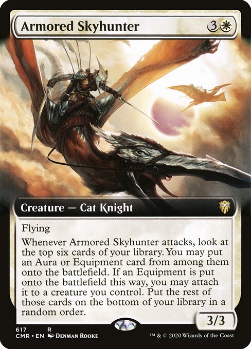 Caçadora Celeste Armadurada — Commander Legends 617
