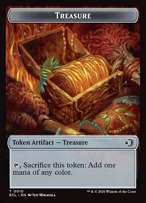 Treasure — Lorwyn Eclipsed Tokens 10