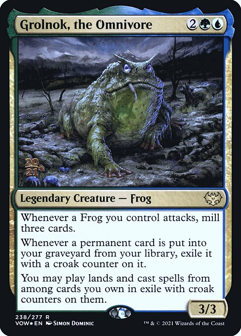 Grolnok, o Onívoro — Innistrad: Crimson Vow Promos 238s