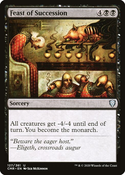 Banquete da Sucessão — Commander Legends 127