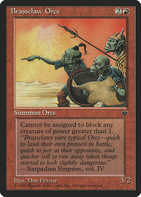 Orcs da Garra de Bronze — Fallen Empires 49b
