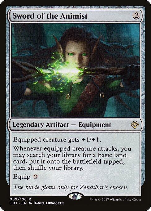 Espada da Animista — Archenemy: Nicol Bolas 89