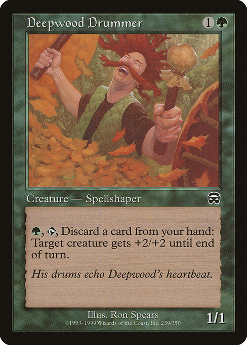 Baterista de Deepwood — Mercadian Masques 239