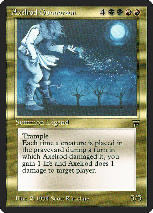 Axelrod Gunnarson — Legends 219