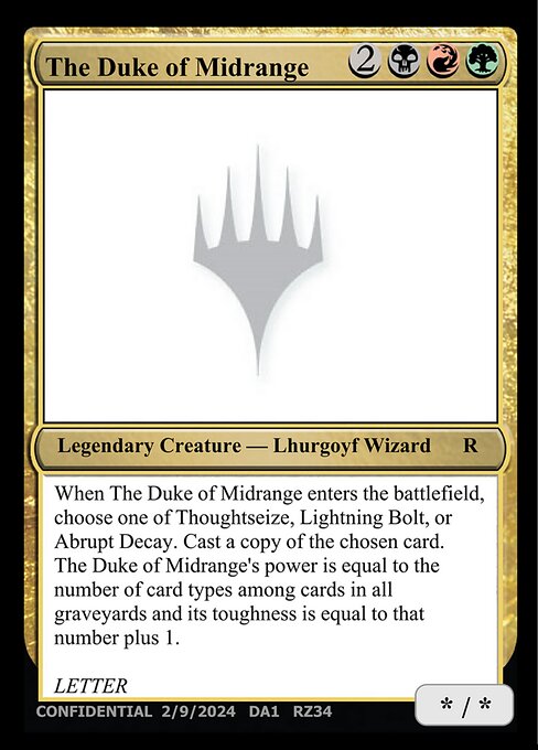 The Duke of Midrange — Unknown Event RZ34